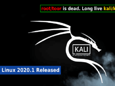 تغییرات جدید در Kali Linux 2020.1